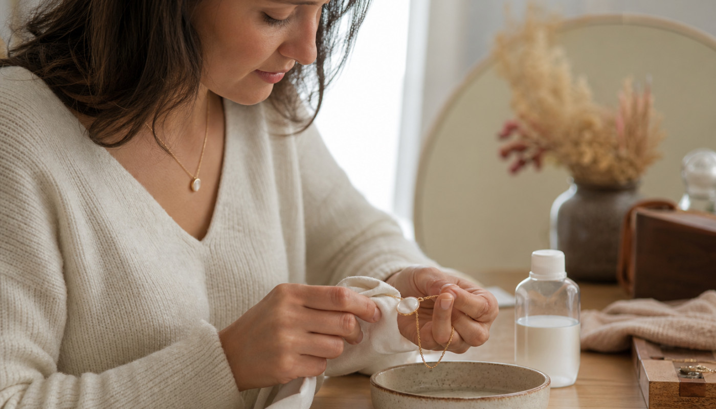 Comment prendre soin de son bijou au lait maternel ?